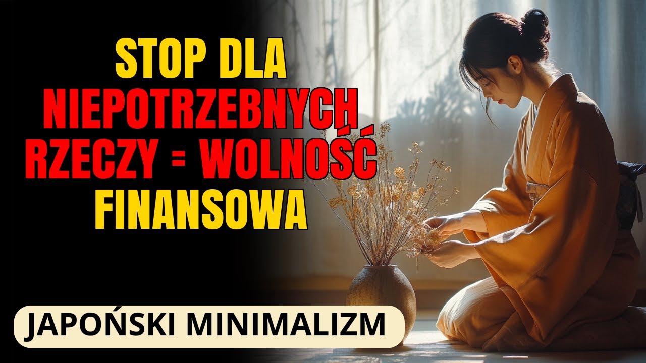 DLACZEGO POWINIENEŚ PRZESTAĆ KUPOWAĆ NIEPOTRZEBNE RZECZY | MINIMALIZM