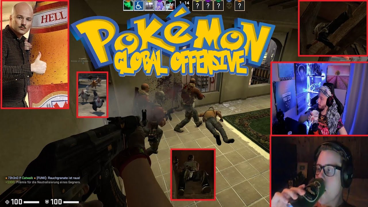 CSGO Funny Moments #120 - Pokémon Global Offensive (feat.Ringworm ...