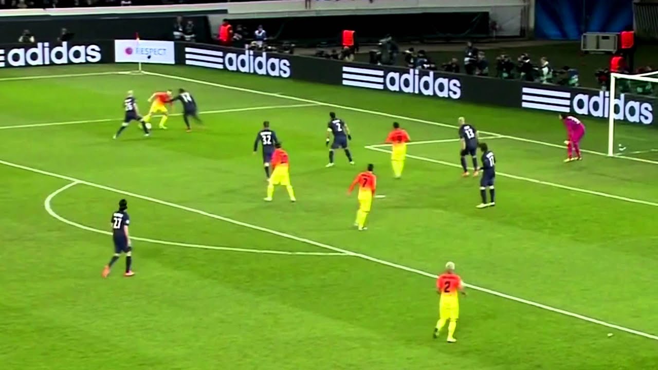 Andres Iniesta Vs P$G (A) - HD - 2.4.2013 - By Pep