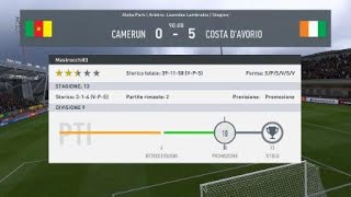 | FIFA 20 | République du Cameroun Vs  - République de Côte d'Ivoire - BUG vs BUG