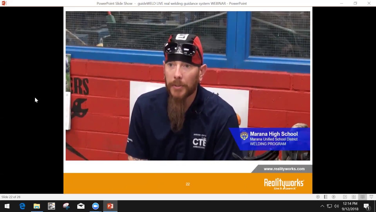 What is the guideWELD LIVE real welding guidance system?