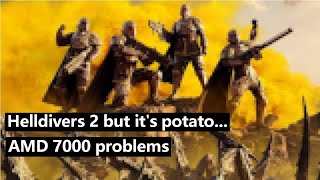 Helldivers 2 AMD GPU problems