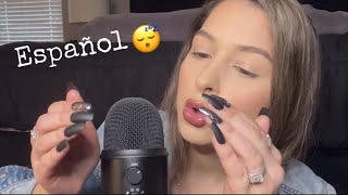 ASMR! Teaching you Spanish 😇 up close whispers