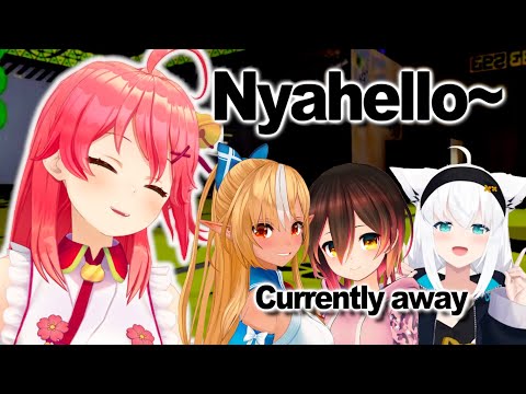 Miko starts Miko Radio as all team members leave the room  [hololive/ Eng sub]