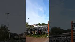 Thousands Of Bicycles At A Station In Belgium
