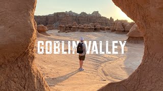 UTAH | Goblin Valley State Park at sunrise | 4K desert travel cinematic film | Shot on iPhone SE