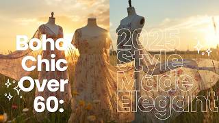 15 Elegant Boho Chic Outfits for Women Over 60 in 2025 That Bring Style and Confidence