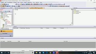 GX Works 2 ST language cheap PLC from China my first program screenshot 1
