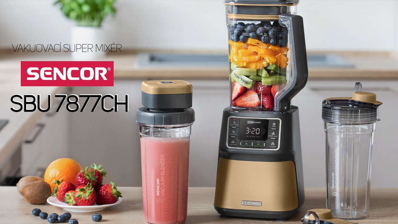 Unboxing vakuový mixér Sencor SBU 7877CH