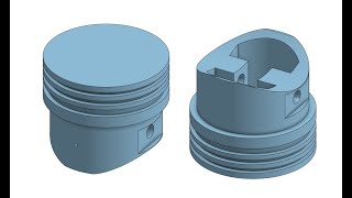 ENGINE PROJECT PISTON - ONSHAPE
