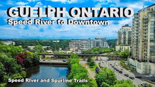 Speed River and CNR Spurline trail to Downtown Guelph