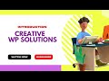 About Creative WP Solutions- intro in Saraiki