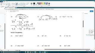 Math 2 Unit 11 review