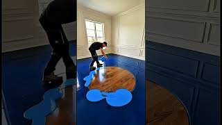 Amazing Epoxy Floor Transformation with 3D Aquarium Design 🐠✨