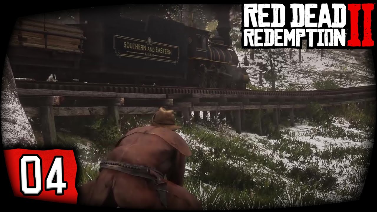 RED DEAD REDEMPTION 2 🐎 ★ ZUGÜBERFALL! ★ [100% | PART 004] LET'S PLAY ...