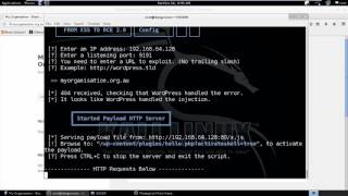 WordPress [3/3] - From XSS to RCE 2.0 - Black Hat Europe Arsenal 2015