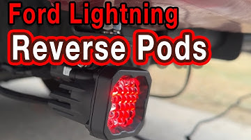 Installing Diode Dynamics Reverse Lights Kit with KR Off-Road Brackets on my 2022 Ford Lightning EV