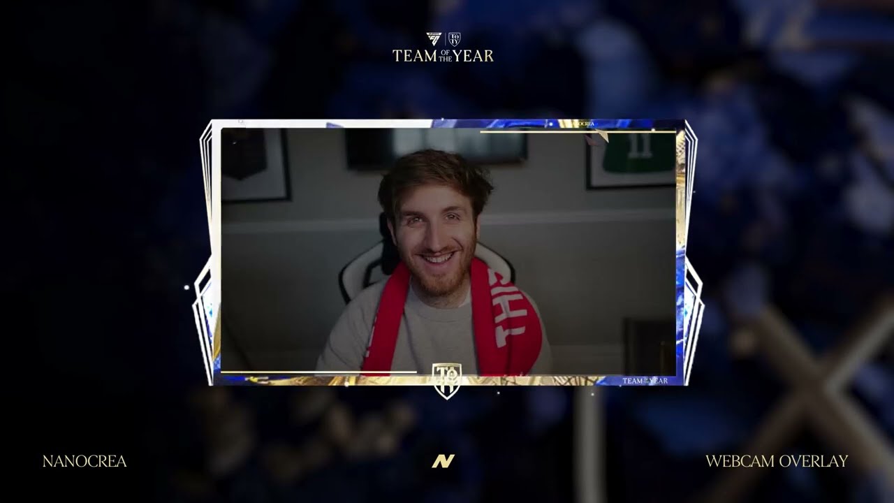 🚨FREE FC25 OVERLAY WEBCAM TOTY ICON (ANIMATED) - STREAM PACK🎮⚽