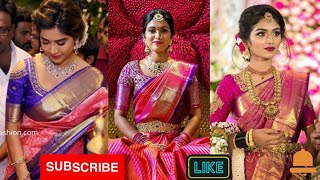 Pink Bridal Saree Collectionpink Wedding Saree Collectionpink Bridal Saree Lookpink Pattu Saree