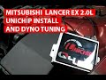 Mitsubishi Lancer EX Unichip Install and Tuning