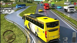 Drive your modern buses on tracks to explore city world maps #games#busgames screenshot 4