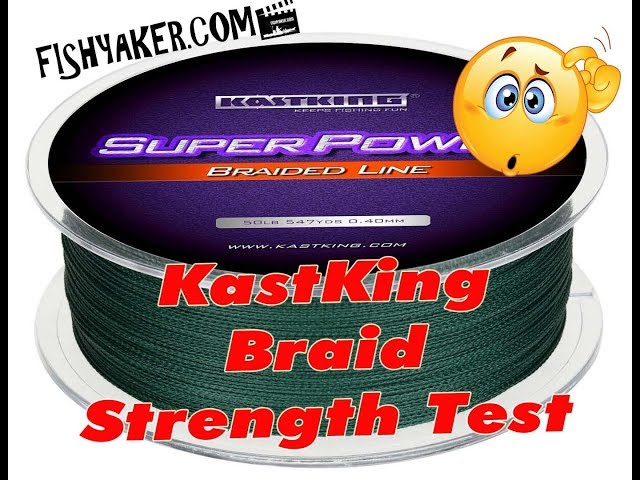KastKing SuperPower Braid Fishing Line Strength Test: Episode 633 - YouTube KastKing SuperPower Braid Fishing Line Strength Test: Episode 633 - YouTube