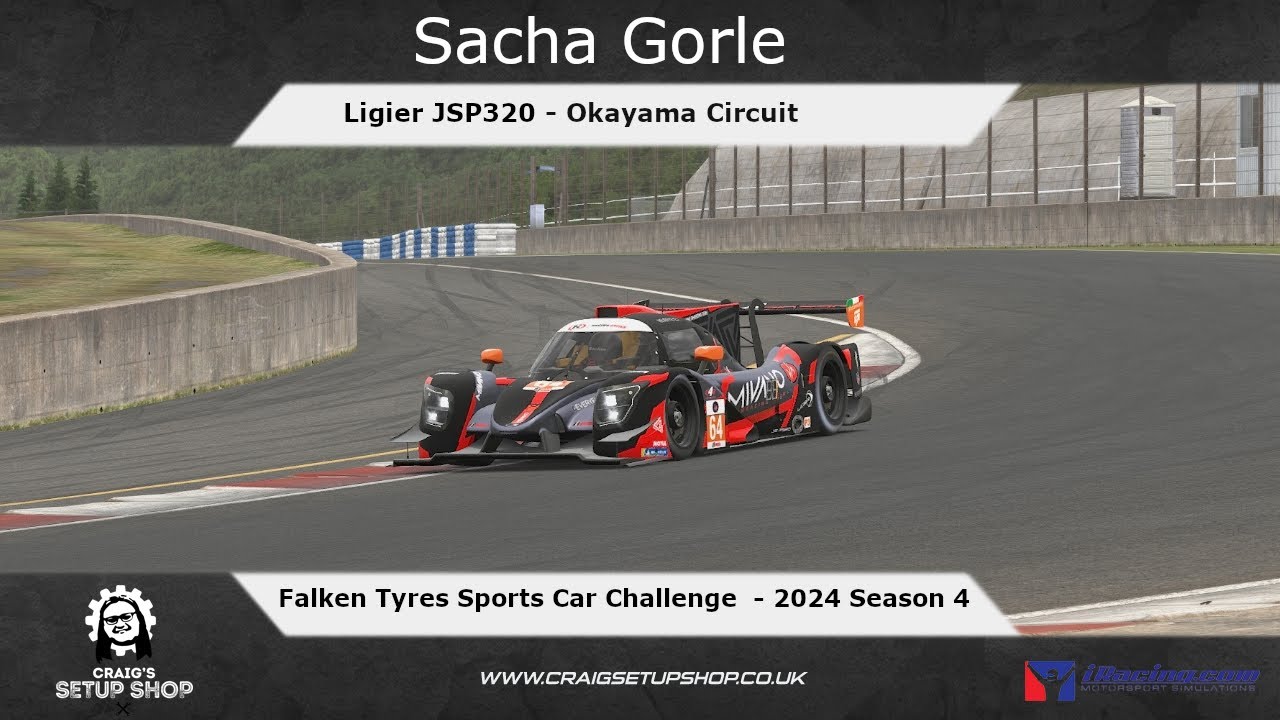 iRacing - 24S4 - LigierJSP320 - FTSCC - Okayama - SG