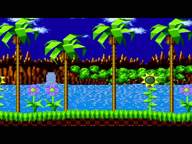 Game Boy Advance - Sonic the Hedgehog Genesis - Green Hill Zone