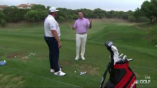 Ben Kern, PGA Coaching Segment in Round 1 of 2022 Pga Professional Championship with Steve Scott