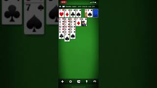 Microsoft Solitaire level up to 200 on iPhone screenshot 1