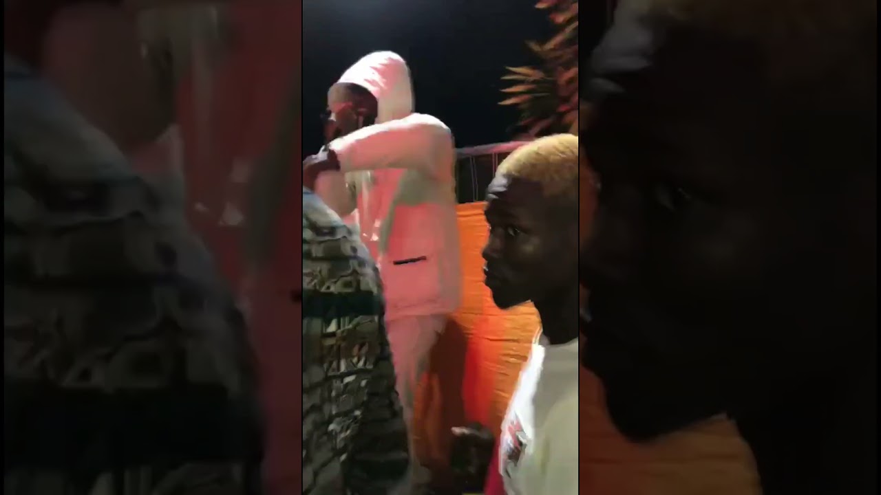 REAL DANIBY fazendo free nas ruas de Luanda 