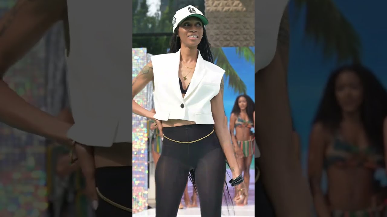 [4k60] 👙Купальники Saint Louis 🎉 Нью-Йоркский показ купальников