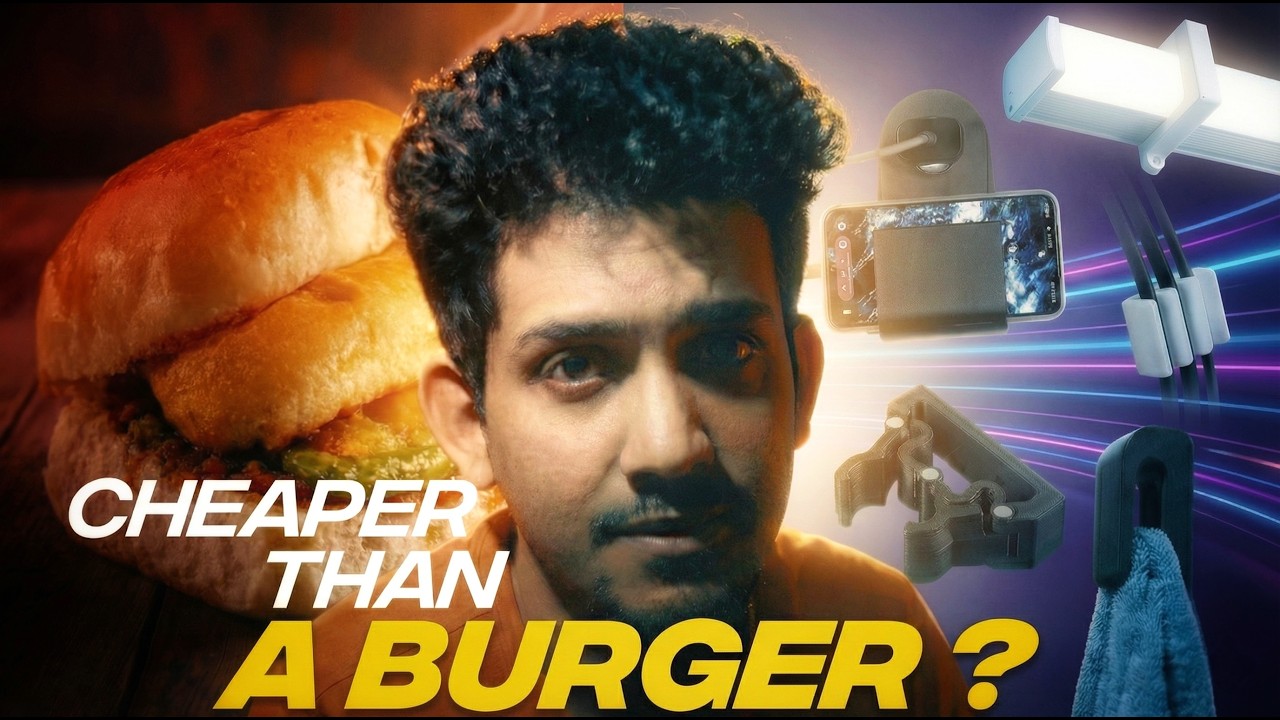 5 Useful 3D Prints Cheaper than a BURGER! 🍔