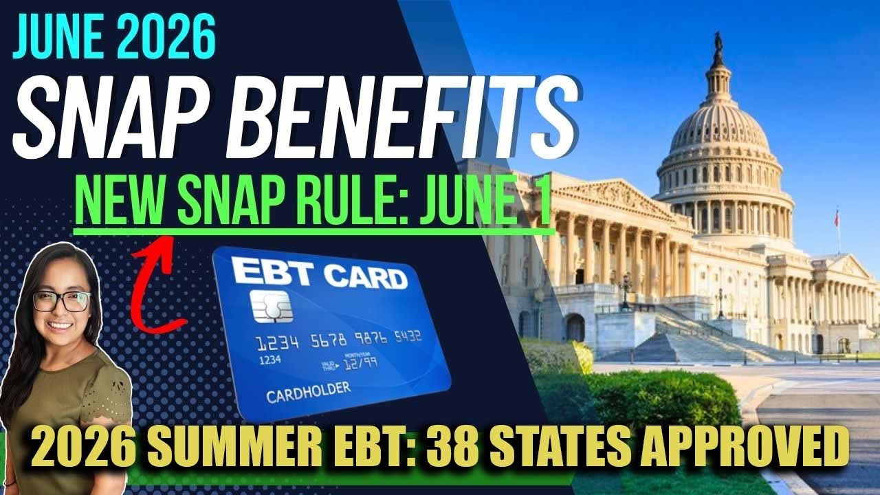NEW SNAP UPDATE (JUNE 2026): New SNAP Rule Starts June 1! Millions ...