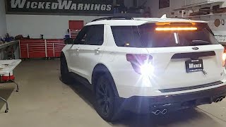 2020 Ford Explorer ST Warning Strobe Lights