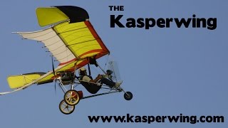 Kasperwing flying wing, Kasperwing weight shift ultralight aircraft, Witold Kasper.