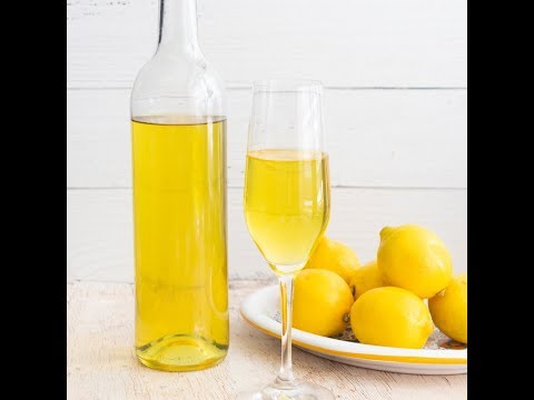 Homemade Limoncello |