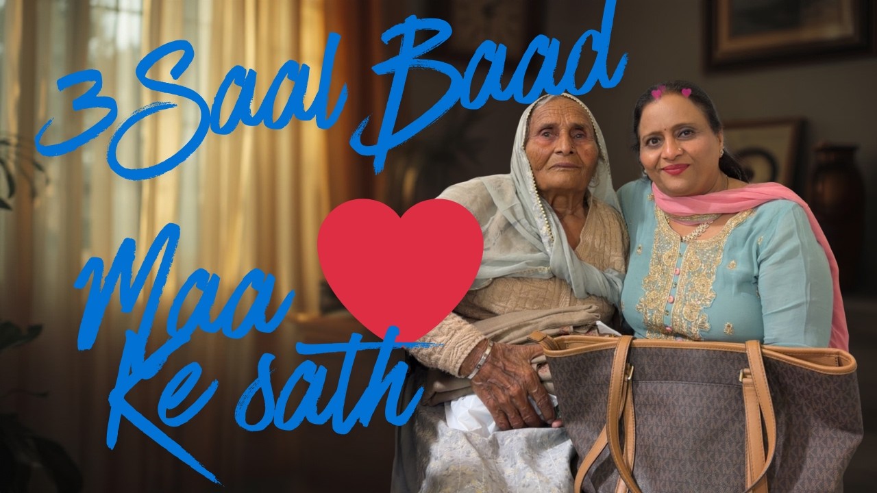 3 Years Later… Maa Se Milna Hua 😭🇮🇳