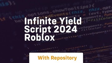 infinite yield script 2024 roblox