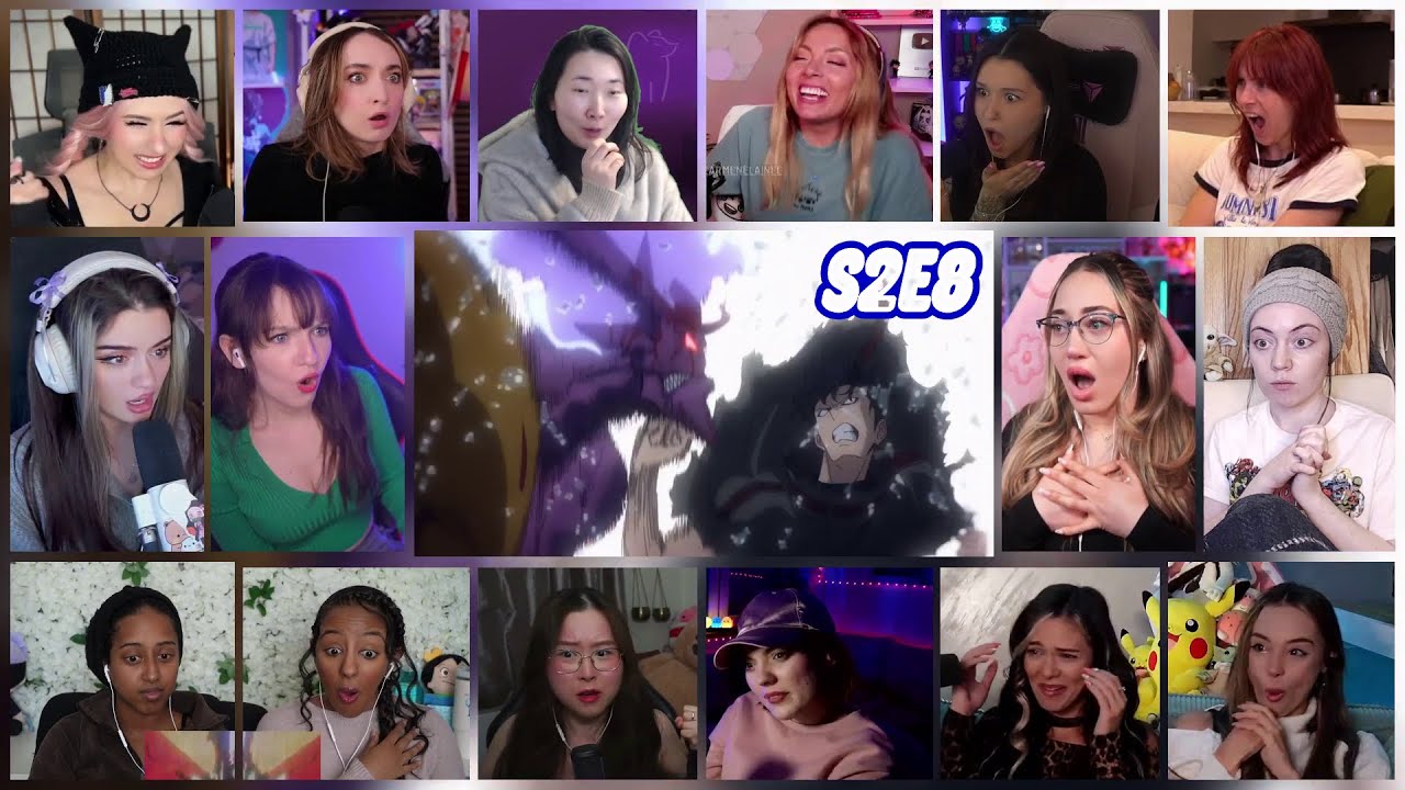 Solo Leveling Season 2 Episode 8 Girls Reaction Mashup
