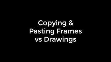 Toon Boom Harmony Basics: Copying and Pasting Frames vs Drawings
