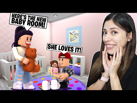 Decorating My Step Daughter S New Bedroom Roblox Roleplay Bloxburg Youtube - roblox zailetsplay my cute little family