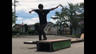 【スケートボード】オーリー練習[2017/08/05]