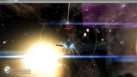 Unity 3D Space Game WIP04