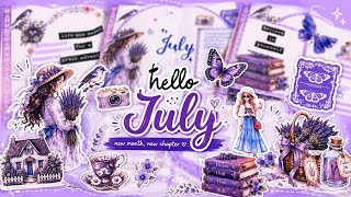 ✨JULY JOURNAL EDITION✍️💜 |cozy_journals_by_zoha screenshot 2