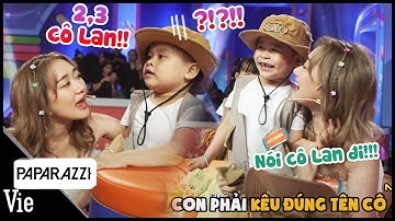 Phương Lan nằng nặc đòi nhí kêu đúng tên, hú hồn "hàng tiền đạo" của bé | BTS Nhanh Như Chớp Nhí