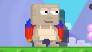 Growtopia floating gltches!