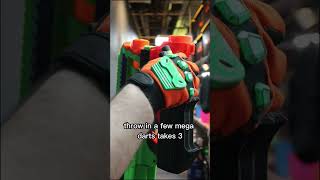 Master Keyed Nerf Mega Magnus On a Modded  DartZone Matrixfire