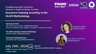Caribbean VHL - 01 - Document indexing according to the LILACS Methodology: indexing process
