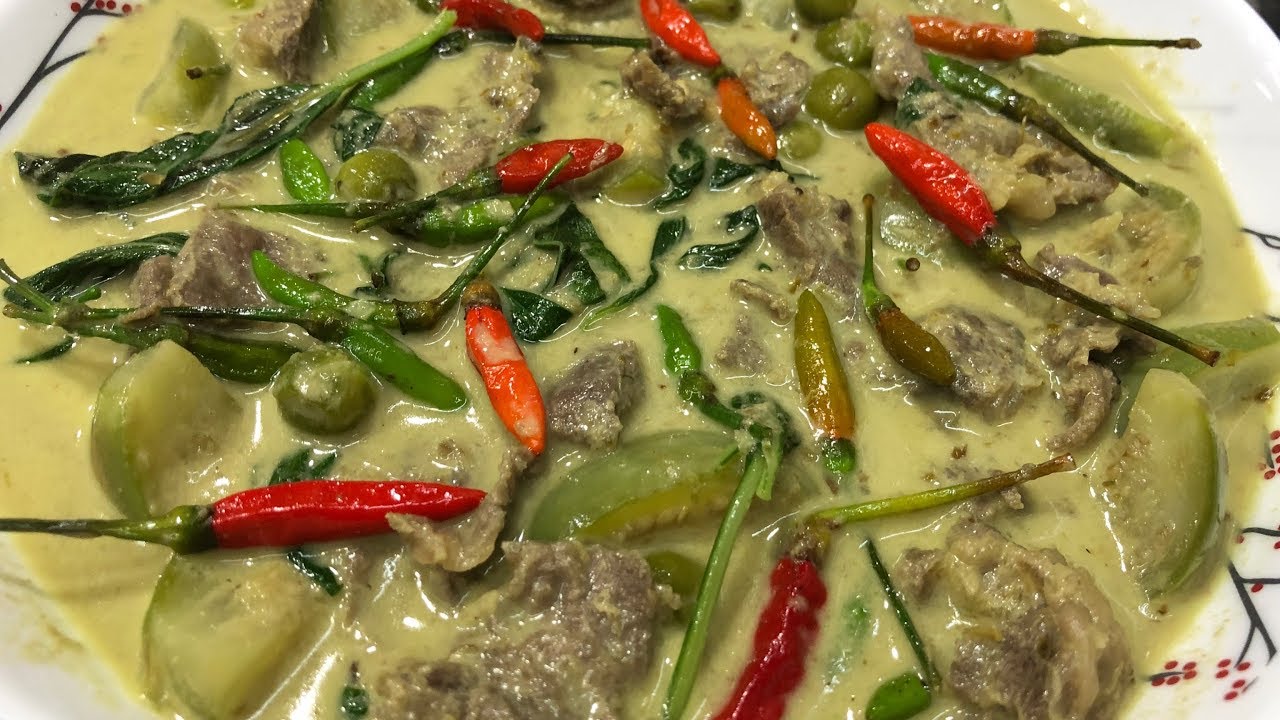 แกงเขียวหวานเนื้อพริกขี้หนู ศุภชัย เสมอมิตร โหน่งโชว์ l เข้าครัวกับคุณโหน่ง